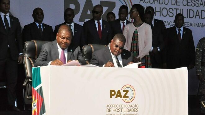 Cese de hostilidades en Mozambique