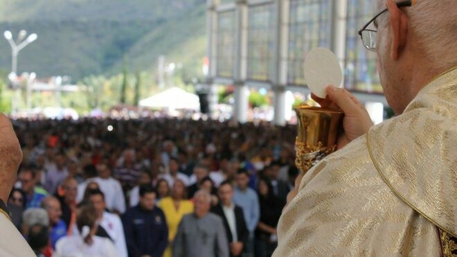 Moronta, al Santo Cristo de la Grita: "¿Hasta cuándo vamos a soportar esta pesadilla que acogota al pueblo venezolano?"