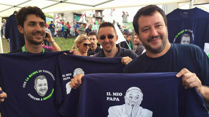 El Papa, contra Salvini