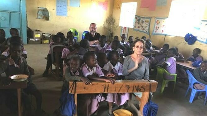 Escuela Masai promovida por Manos Unidas en Kenia