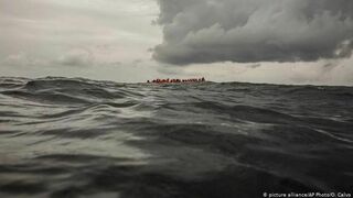 Migrantes en el Mar Mediterráneo