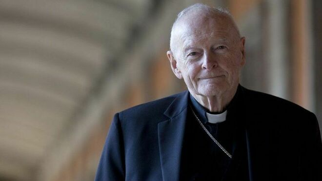 Theodore McCarrick  fue expulsado en febrero pasado de la Iglesia Católica