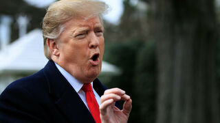 El presidente de EEUU, Donald Trump