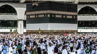 Peregrinos a La Meca