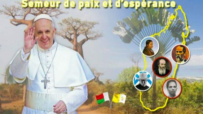 El Papa, en Madagascar