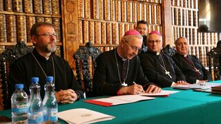 Obispos polacos y el arzobispo mayor grecocatólico ucraniano