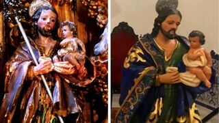 Una de las tallas 'restauradas'