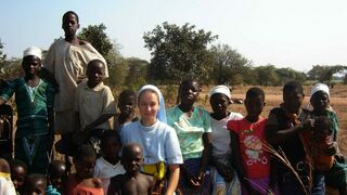 Sor Hanna Kulaszewska, misionera en Mozambique