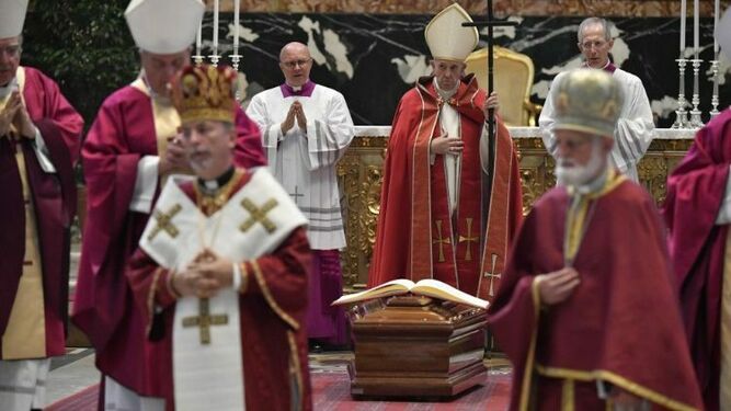 Funeral por el cardenal Silvestrini