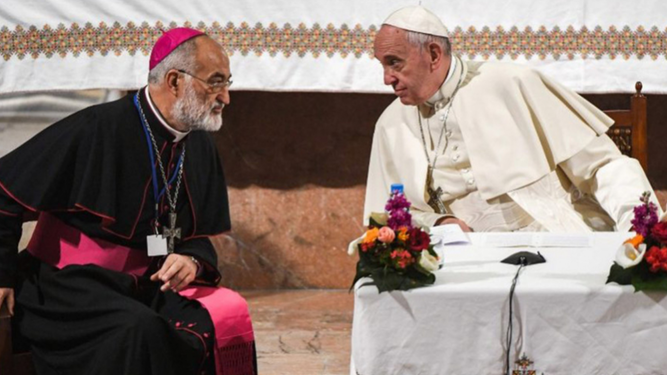 El Papa y Cristóbal López