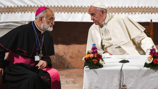 El Papa y  Cristóbal López