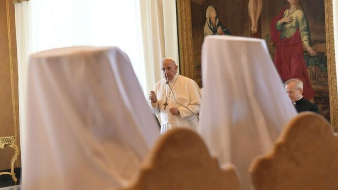 Francisco, con los obispos del Sínodo greco-católico de Ucrania