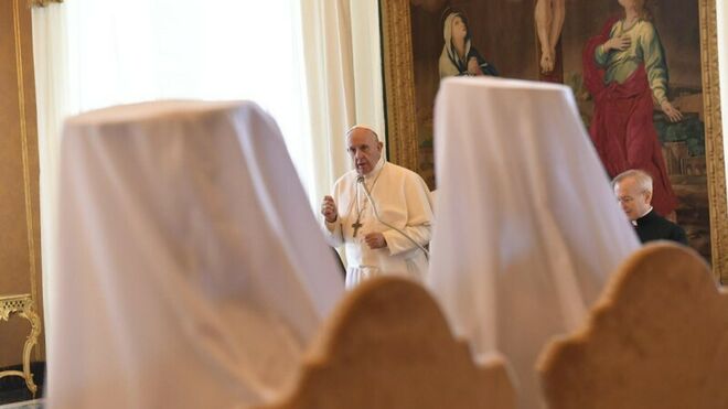 Francisco, con los obispos del Sínodo greco-católico de Ucrania