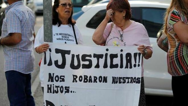 Manifestación en España por los casos de bebés robados