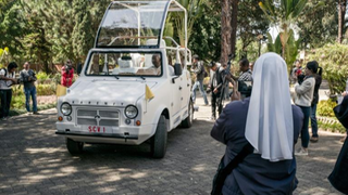 El papamóvil que le espera a Francisco en Madagascar