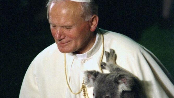 Juan Pablo II. Tierra en duelo.