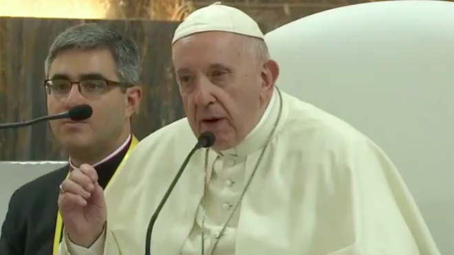 Francisco, en su discurso a la vida religiosa de Mozambique