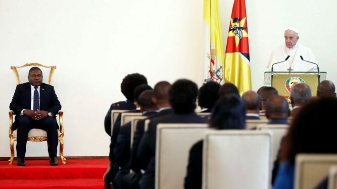 Discurso del Papa a autoridades civiles en Mozambique