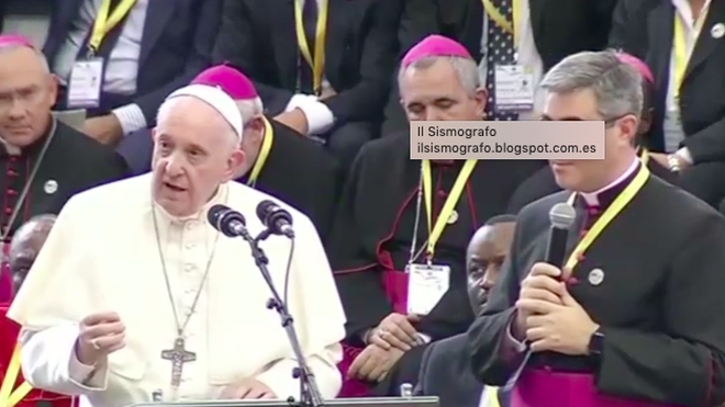 Francisco, a los jóvenes: "No dejéis que os roben la alegría de vivir"