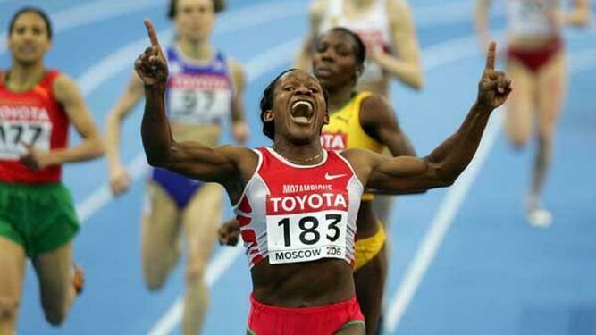 La Atleta M. L. Mutola