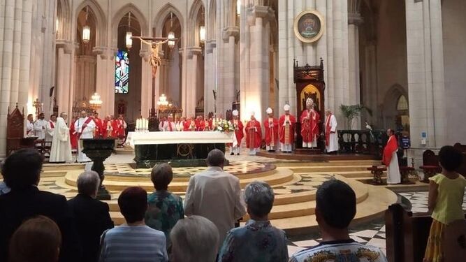 El cardenal Osoro y la curia del arzobispado de Madrid