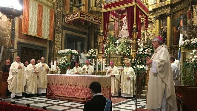 Braulio, en la misa de Guadalupe