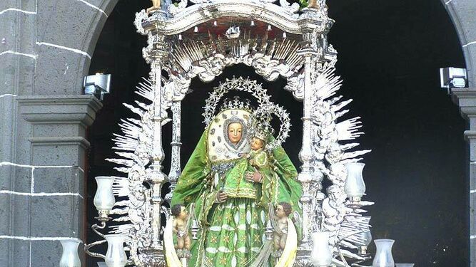 Imagen de la Virgen del Pino, patrona de Canarias