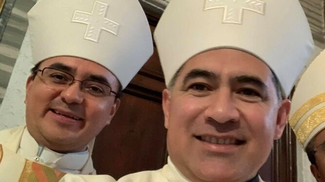 Auxiliares en Roma. Selfi.