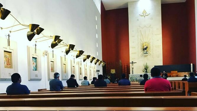 Seminario Conciliar. Golpeado.