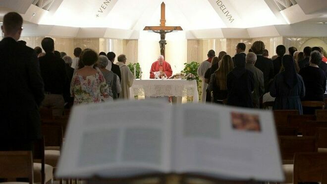 Misa del Papa en Santa Marta