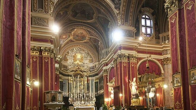 Iglesia de San Agustin en La Valeta, Malta