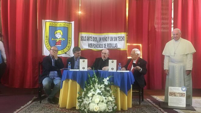 José Manuel Vidal, Aldo Duzdevich, Carlos Osoro y el padre Ángel