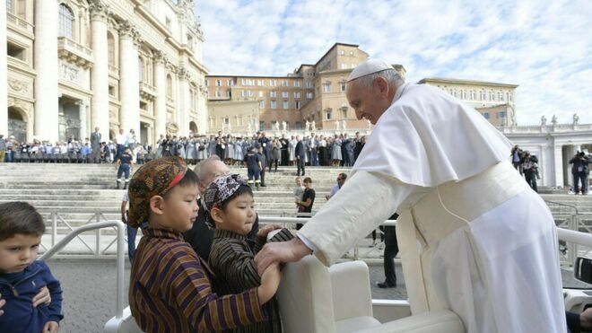 El Papa en San Pedro en la catequesis de este miércoles