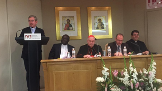 Fernando Prado, en la inaguración del IVTR