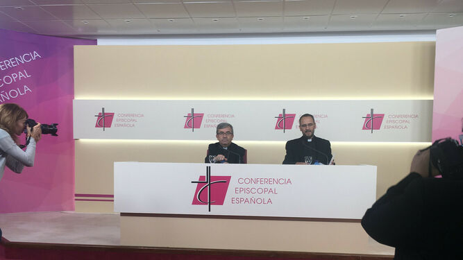 Luis Argüello, en la nueva sede de la CEE