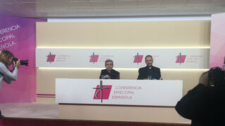 Luis Argüello, en la nueva sede de la CEE