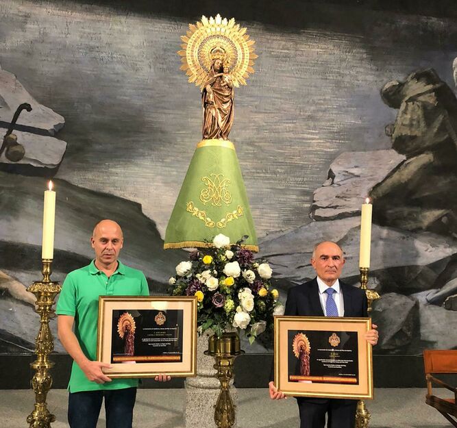 David López Royo, y el autor del cartel de este año