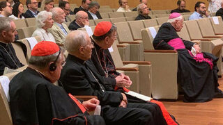 Rouco, junto a Burke y Koch, en una imagen de archivo