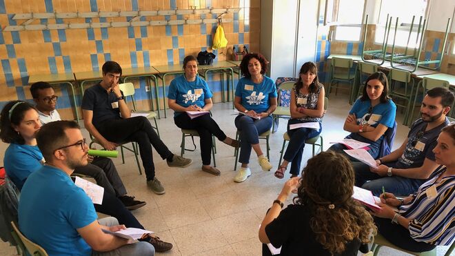 Talleres en el encuentro de la Escuela Pastoral con Jóvenes