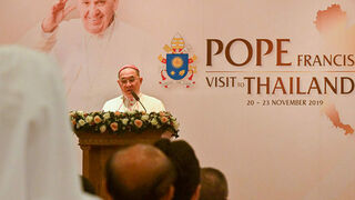Presentación del viaje del Papa a Tailandia