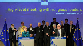 Líderes religiosos en la Comisión Europea