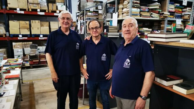 Voluntarios de la Biblioteca Solidaria