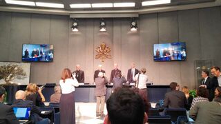 Rueda de prensa de presentación del Sínodo de la Amazonía