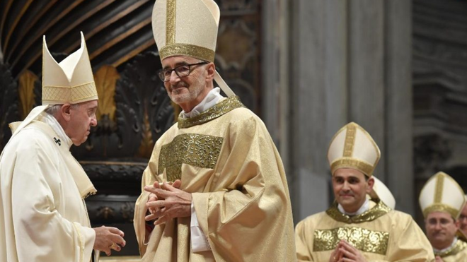 Los nuevos obispos y el Papa