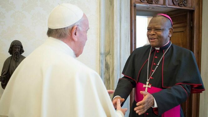 Francisco y Fridolin Ambongo Besungu