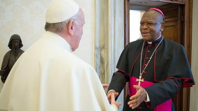 Francisco y Fridolin Ambongo Besungu