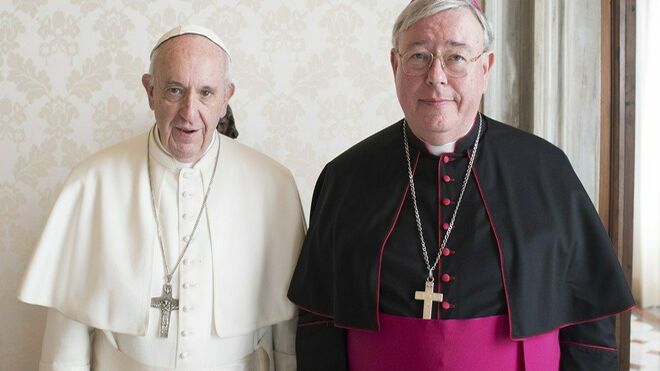 Hollerich, con el Papa