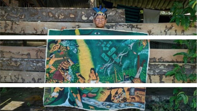 Imagen de la exposición de Ana Palacios en Roma