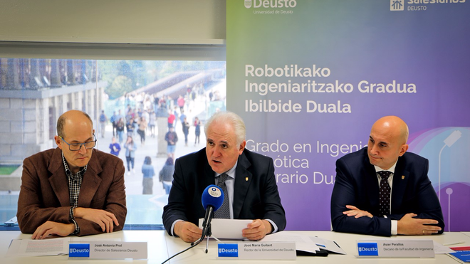 Presentación del grado implementado por Deusto y los salesianos