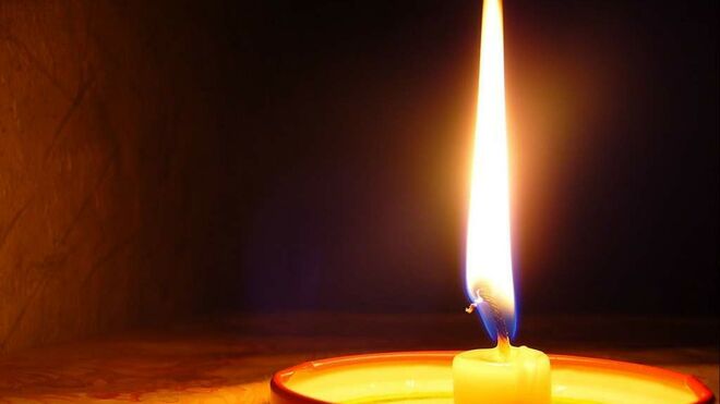 La llama encendida